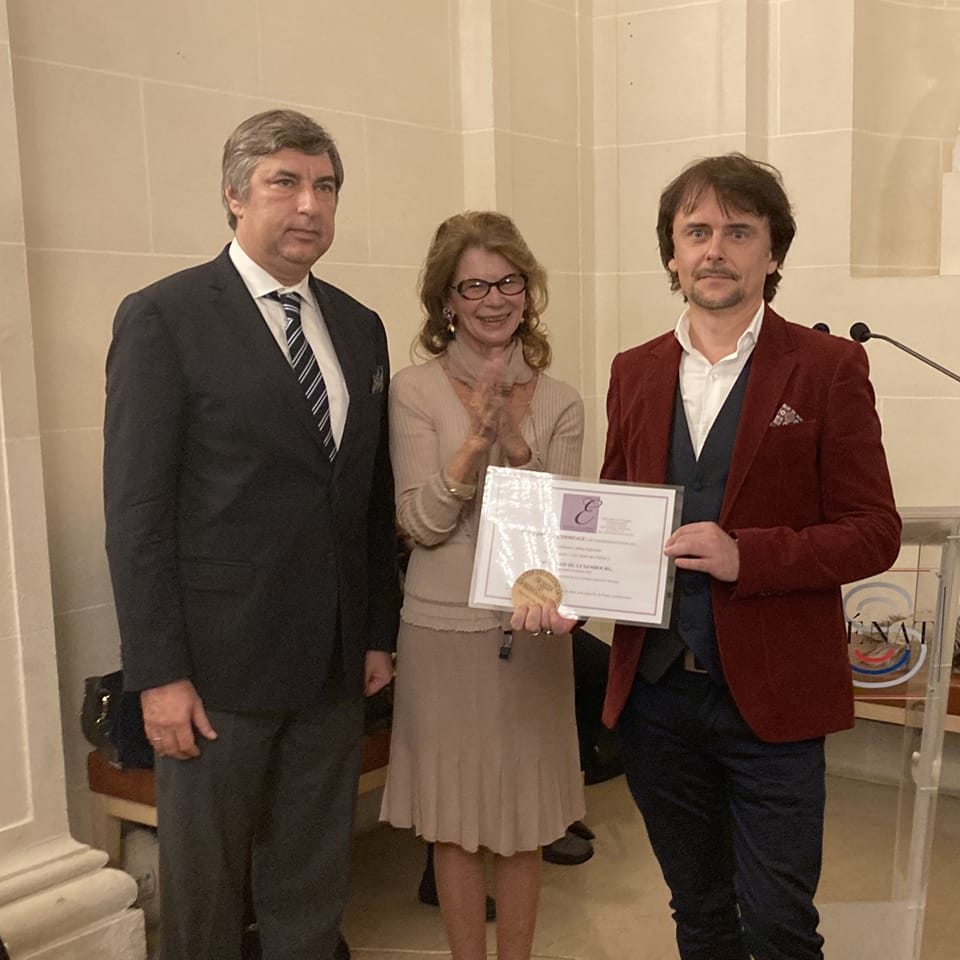 Remise du Prix de l'Ermitage au Senat, 2022